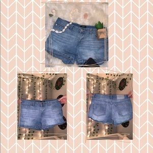 DKNY girls jean shorts
